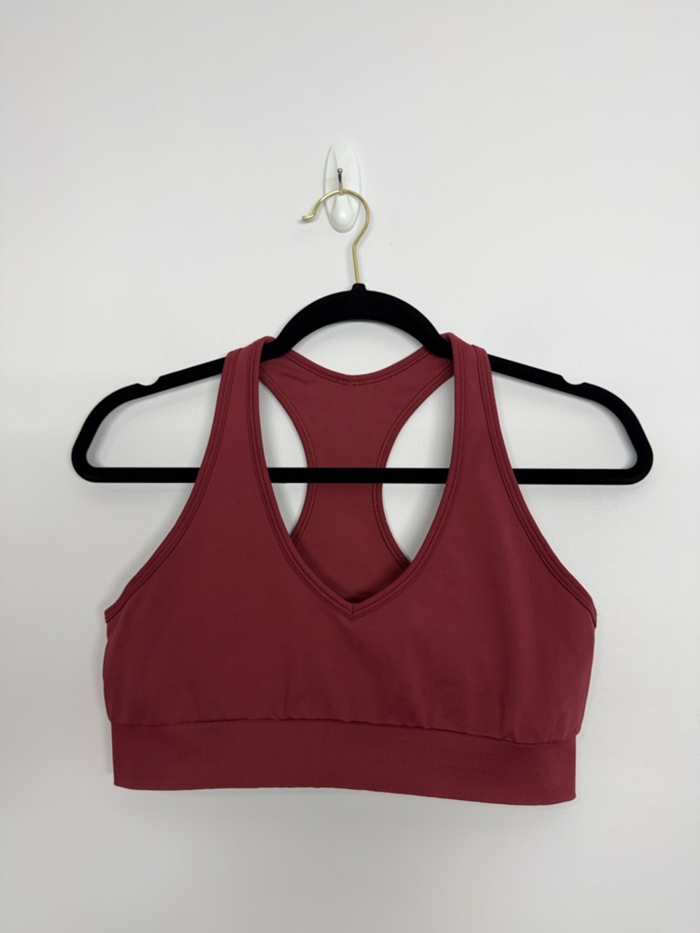 Lululemon Ebb to Street Racerback Bra *Medium Support, C/D Cup Chianti Size 10